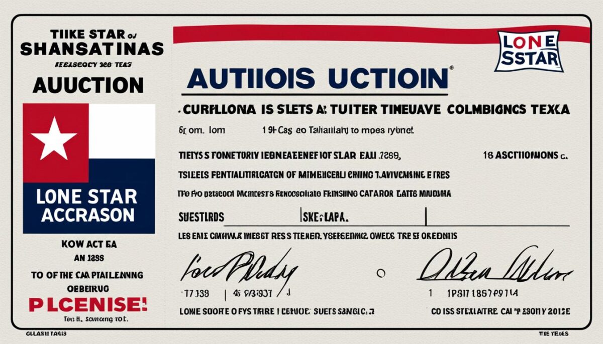 car auction license